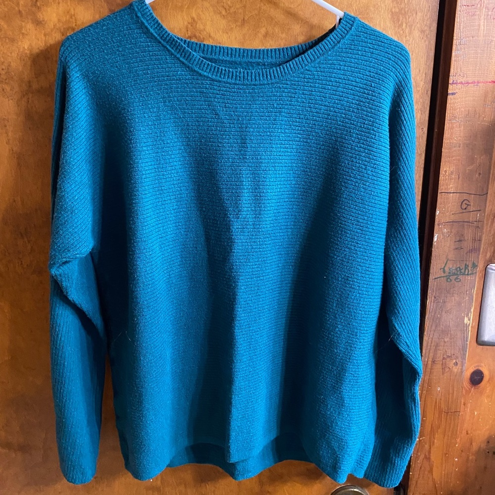 Turquoise sweater